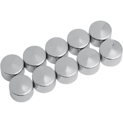 Kit de cache vis - 3/8" - pour vis Allen de 1/2" - chromé