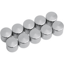Kit de cache vis - 9/16" - pour vis 6 pans de 3/8" - 0,620" - chromé