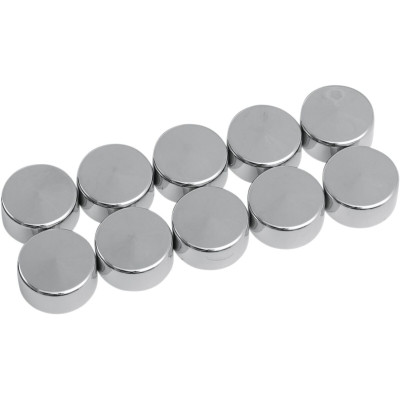 Kit de cache vis - 3/4" - pour vis 6 pans de 1/2" - chromé