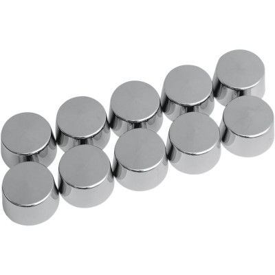 Kit de cache vis - 5/16" - pour vis 6 pans de 1/2" - chromé