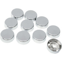 Kit de cache vis - 5/8" - pour vis 6 pans de 7/16" - chromé