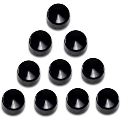 Kit de cache vis - 1/4" - pour vis Allen de 5/16" - noir