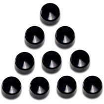 Kit de cache vis - 1/4" - pour vis Allen de 5/16" - noir