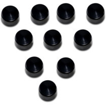 Kit de cache vis - 5/16" - pour vis allen de 3/8" - noir