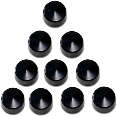 Kit de cache vis - 3/8" - pour vis Allen de 1/2" - noir