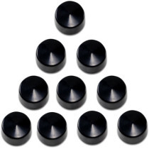 Kit de cache vis - 3/8" - pour vis Allen de 1/2" - noir