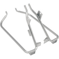 Supports de fixation pour sacoches latérales - pour Harley Davidson FLHX / FLTRU et FLTRX de 2009 à 2013 - chromé