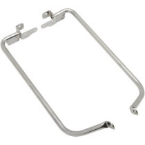 Supports de fixation de sacoches latérales - pour Harley Davidson Road King et Street Glide à partir de 2014 - chromé