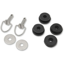 kit attaches rapides pour sacoches latérales - pour Harley Davidson Touring à partir de 2014 - chromé