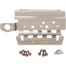 Kit de charnières couvercle de sacoches latérales - côté gauche - pour Harley Davidson Touring à partir de 2014 - acier