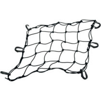 Filet de chargement - 6 crochets - 15" X 15" / 38 cm x 38 cm - noir