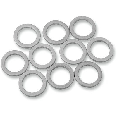 Rondelles de durite de frein - 3/8" - 10 unités - chromé