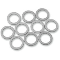 Rondelles de durite de frein - 3/8" - 10 unités - chromé