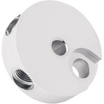 Adaptateur de durite de frein avant - 1/8" femelle - chromé