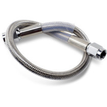 Durite de frein AN-3 - Longueur 12" - En inox tressé
