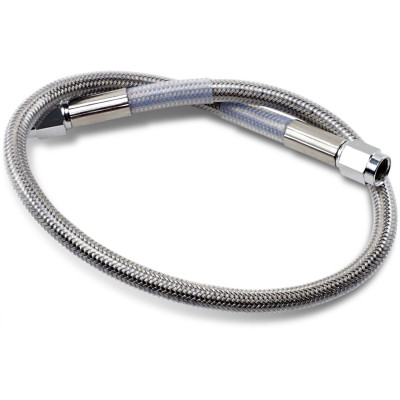 Durite de frein AN-3 - Longueur 18" - En inox tressé