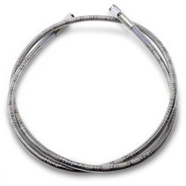 Durite de frein AN-3 - Longueur 45" - En inox tressé