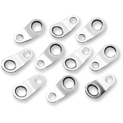Guide de câbles - Chromé - Lot de 10