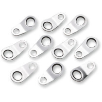 Guide de câbles - Chromé - Lot de 10