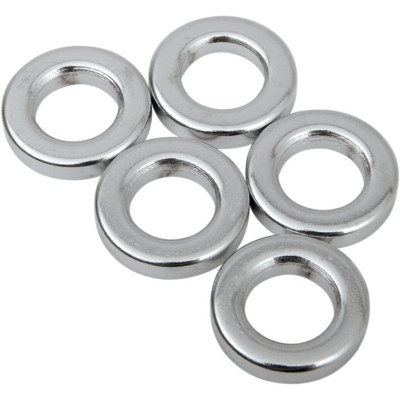 Entretoises 5/16" X 5/8" X 1/8" - Acier - Chromé - Lot de 5