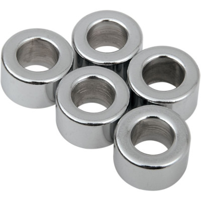 Entretoises 5/16" X 5/8" X 3/8" - Acier - Chromé - Lot de 5