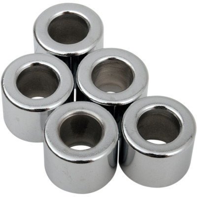 Entretoises 5/16" X 5/8" X 1/2" - Acier - Chromé - Lot de 5