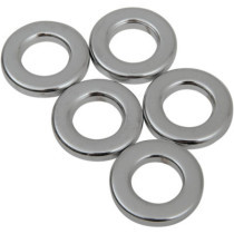 Entretoises 3/8" X 3/4" X 1/8" - Acier - Chromé - Lot de 5