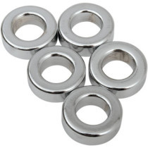 Entretoises 3/8" X 3/4" X 1/4" - Acier - Chromé - Lot de 5
