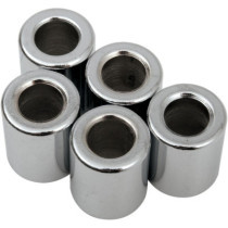 Entretoises 3/8" X 3/4" X 3/4" - Acier - Chromé - Lot de 5
