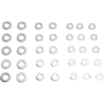 FLAT WASHER KIT CHROME