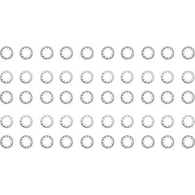 LOCK WASHER CHROME 3/8"