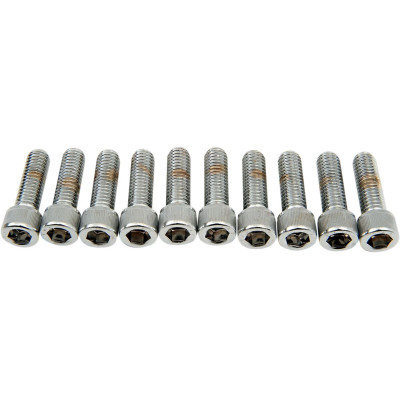 SOCKET-HEAD BOLT 3/8-16X1.25 KNURLED CHROME