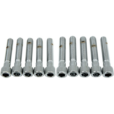 SOCKET-HEAD BOLT 3/8-16X2 KNURLED CHROME