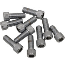 SOCKET-HEAD BOLT 3/8-24X0.75 KNURLED CHROME
