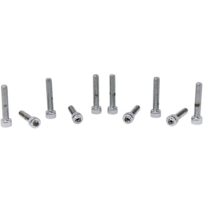 SOCKET-HEAD BOLT 10-32X1 KNURLED CHROME