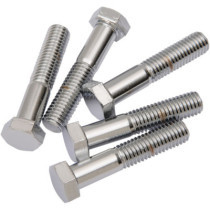 HEX-HEAD BOLT 1/2-13X2.5 CHROME