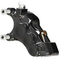 Étrier de frein avant 6 pistons - Gauche - Harley Davidson Dyna, Softail, Touring et Sportster - Noir