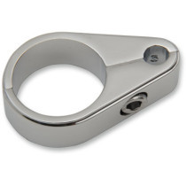 Passe câble simple - Diamètre de serrage 1" (25.4mm) - Harley Davidson - Chromé