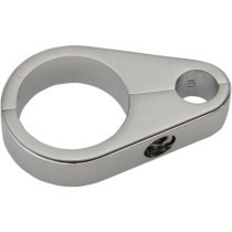 Passe câble simple - Diamètre de serrage 1"1/8 (28.6mm) - Harley Davidson - Chromé