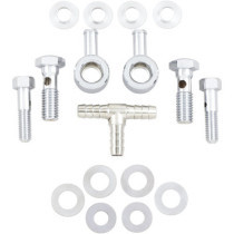 Kit de Reniflard de Filtre à Air - Harley Davidson Dyna, Softail, Touring de 1999 à 2017, Sportster de 1991 à 2020 - Chromé
