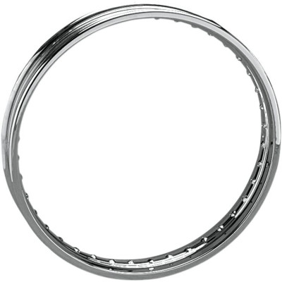FRONT RIM 21"X2.15" 40-HOLE STEEL CHROME