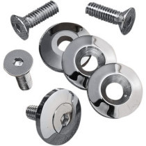 TANK MOUNT KIT FOR FLAT-SIDE TANKS CHROME
