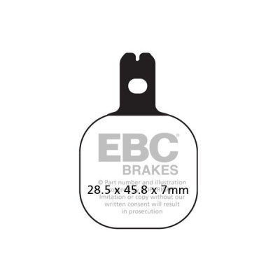 BRAKE PAD FA SERIES ORGANIC