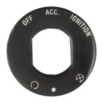 Name plate, ignition switch