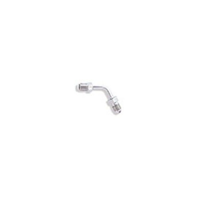 BRAKELINE ADAPTER TUBE 60° -03-03 2x MALE 3/8x24 JIC/UNF TO 3/8x24 JIC/UNF CONCAV SHORT BLACK