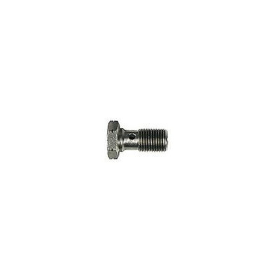 BANJO BOLT SINGLE ALUMINIUM BLACK LENGHT 21,1mm M10x1,00