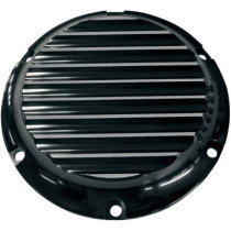 COVER DERBY 6 HOLE FINNED BLACK