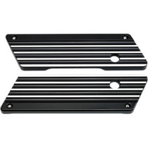 LATCH COVER DRESSER BAG FINNED BLACK