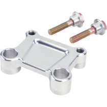 Chrome T-Bar Handlebar Adapter for FLH