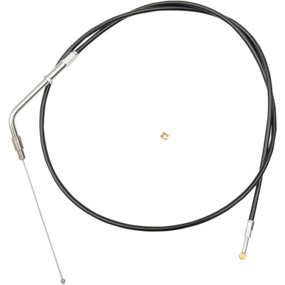 THROTTLE CABLE BLACK VINYL FOR 15"-17" APE HANGERS
